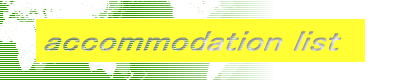 accommodation list