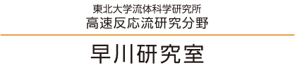 早川研究室　東北大学流体科学研究所　高速反応流研究分野