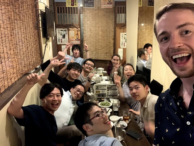 Heatherさん歓迎会会
