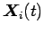 $ \bm{X}_i(t)$
