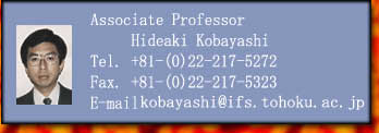 Associate Professor

     Hideaki Kobayashi

Tel. +81-(0)22-217-5272

Fax. +81-(0)22-217-5323

E-mail 