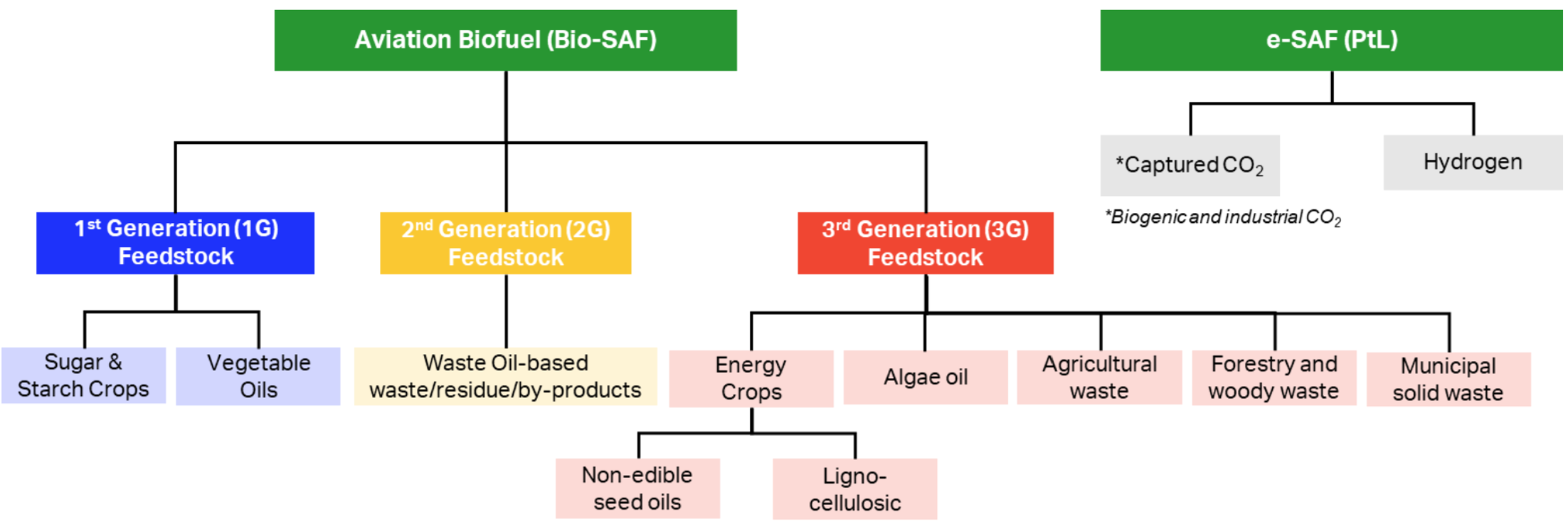 SAF combustion chemistry
