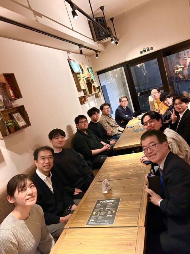 送迎会飲み会写真