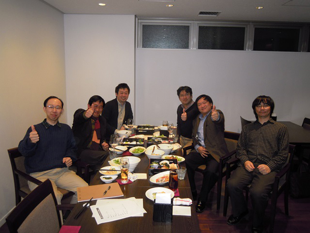 Visit of Prof. Li
