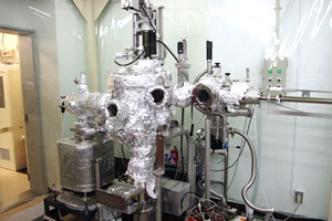 UHV sputter/EB deposition system