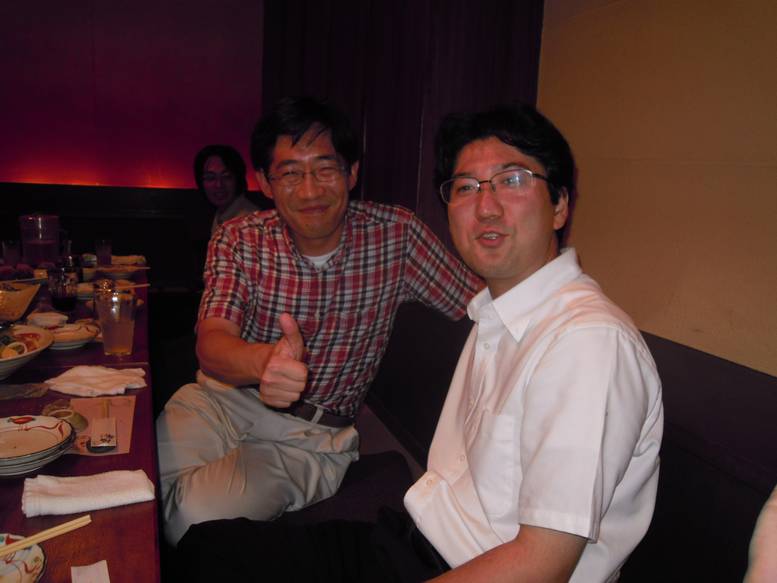 大野さん、肥後さん着任歓迎会